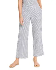 Nic+Zoe Pinstripe Gauze Pants