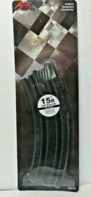 AFX 70613 15"R 1/8 CURVE TRACK 2 Pack New