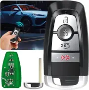 Autel MaxiIM IKEYFD004AL Blank Key for Ford, Programmable OE-Quality Replacement