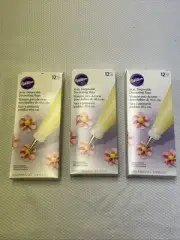 Wilton 16” 12- Count Box Of Disposable Cake Decorating Bags 3 box Lot
