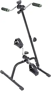 Mini Arm Leg Exercise Bike Folding Pedal Exerciser for Elderly Disabled, Cycle Compact Stationary Peddler Machine Bicycle Exerciser