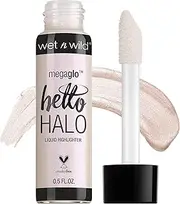 wet n wild MegaGlo Hello Halo Liquid Highlighter Makeup, Shimmer, Glow Halographic