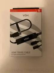 YOK USB C to HDMI Travel Cable for Nintendo Switch Docking Station EB779 Sealed