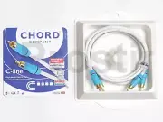 The Chord Company C-line 2RCA to 2RCA 2.0 m Pair Analogue Interconnects
