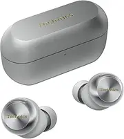 [Technics] AZ100 True Wireless Noise Cancelling Bluetooth Earbuds with Magnetic Fluid Driver, Voice Focus AI, 3 Device Multipoint Connectivity, LDAC Compatible, Silver (EAH-AZ100E-S)