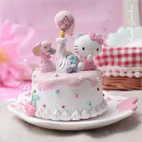 在飛比找Yahoo!奇摩拍賣優惠-Sweet Garden, Hello Kitty 生日蛋糕