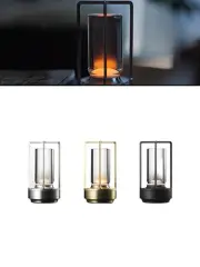 LED Lantern Crystal Lantern Table Lamp Rechargeable Wireless Table Lamp uk