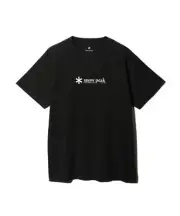 Snow Peak Logo T-shirt TS-24SU201 Outdoor Camping Soft Cotton Logo Sh NEW