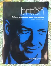 New BENJAMIN BRITTEN FOLKSONG ARRANGEMENTS: 1 BRITISH ISLES Vocal Book 48008912