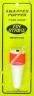 Fin Strike Snapper Popper Rig w/Tube Hook, Weighted, .8oz, Orange