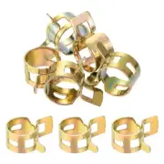 ID 11mm 7/16inch Fuel Line Hose Clips,Pipe Clamps,Spring Hose Clamp,5PCS