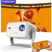 Magcubic 4k L018 Android11 Projector 650ansi Native 1080p Auto Focus & Keystone