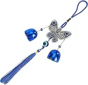 Evil Eye Wind Chime | Metal Evil Eye Wind Bells - Attractive Evil Eye Pendant Decoration, Evil Eye Wind Bells with Tassels/Bells for Car, Home, Work
