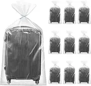 [Hcskoss] Extra Large Clear Plastic Storage Bags,10 Pack - 90x120CM Flat Large Plastic Bags,Durable & Reusable Suitcase Storage Bags