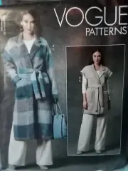 Vogue V1758 Womens 16 to 24 Jacket, Vest and Pants Uncut Sewing Pattern New