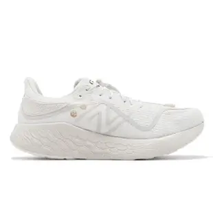 【NEW BALANCE】慢跑鞋 Fresh Foam X 1080 V12 2E 男鞋 寬楦 白 銀 厚底 抽繩鞋帶 NB(M1080I12-2E)