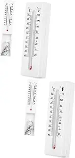 OSALADI 2pcs Thermometer Key Hiding Devices Key Hiders Outside Wall Mount Key Holder Hide a Key Office Key Hider Decorative Key Hider Plastic