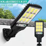 108 COB Solar Street LED Light Motion Sensor Outdoor Garden Yard Flood Down Lamp