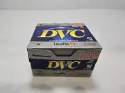 New 5 Pack Panasonic DVC-Digital AY-DVM80FF MiniDV 80 Min Tape 120 Min LP Seale