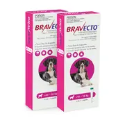 Bravecto Spot-on Pink 40-56kg Very Large Dogs 2 pack (12 months)