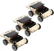 Pack Solar Car DIY Educational Toys Kit Science Project for Boys and Girls Sturdy Lightweight Solar Car Model Building Set