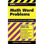 CLIFFS QUICKREVIEW MATH WORD PROBLEMS