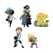 One Piece World Collectible Figure Hachinosu Vol.1 Set of 5 Free Ship