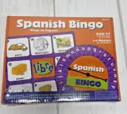 New Learning Resources Spanish Bingo Ages 4-6 Sealed Educational