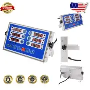 Stainless Steel Kitchen Timer - 6 Channels with Loud Alarm for Multi-Tasking