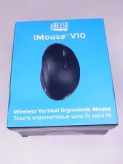 ADESSO iMOUSE V10 Wireless Vertical Ergonomic Mouse (S1)