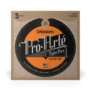 D'Addario EJ43-3D EJ43 3-Pack Pro-Arté Classical Nylon Guitar Strings, Light