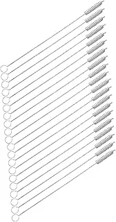 SHERCHPRY 20Pcs Straw and Bottle Cleaning Brush Flexible Brush for Bottles Water Bottles Drink Bottles Easy to Use Durable Cleaning