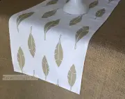 Gold Table Runner Metallic Golden Home Decor Dining Table Centerpiece Wedding