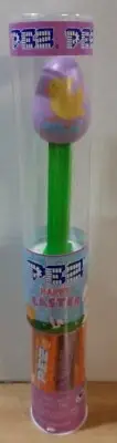 EASTER PEZ ~ New 2021 ~ Chick on Purple Egg ~ Mint
