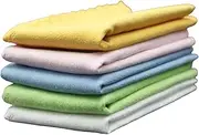Microfiber Cloths Cleaning | Musical Instrument Wiping Rag Set of 5,Scratch-Resistant Anti-Static Reusable Fiber Cloth for Violin Guitar Electric Bass Wind Instruments Cleaning