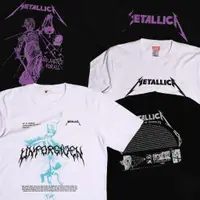 在飛比找蝦皮購物優惠-Metallica BAND T 恤 Metallica 系