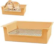 Rabbit Litter Box Toilet,Pet Potty Trainer,Pan Training Box,Corner Toilet,Pet Restroom Litter Tray,for Rabbits,Guinea Pigs,Chinchillas,Hedgehogs
