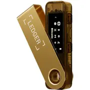 Ledger Nano S Plus Crypto Hardware Wallet (Gold)