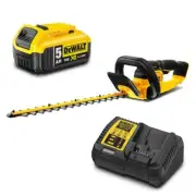DeWalt 18V 5.0Ah XR Li-ion Cordless Brushless 550mm Hedge Trimmer Combo Kit