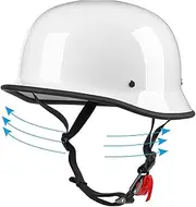 Motorcycle Hats for Men,Breathable Snowboarding Head Gear Women - Collision-Resistant Motorcycle Helmet for Head Protection Equipment