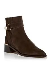 Jimmy Choo Women's Noor 45 Block Heel Booties