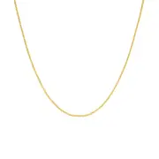 9ct 45cm Diamond Cut Trace Chain