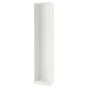 PAX wardrobe frame, white, 50x35x236 cm