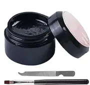Nail Repair Kit - Professional Nail Gel Manicure Tools | Manicure Set Mender Strengthener Solution for Cracked Broken Split Natural, Home Quick Fix