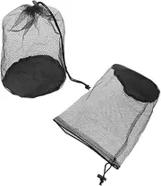 TOGEVAL 2pcs Sports Mesh Bags Efficient Equipment Storage for Gym Pool Beach School Club