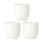 3 Pack DIY Ceramic Pots Home Decor By Painting Or Decorating These Ceramic Pots