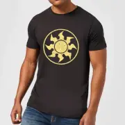 Magic The Gathering Mana White T-Shirt - Black