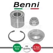 Wheel Bearing Kit Rear Benni Fits Renault Clio 2005- Megane 2002- Modus 2004-