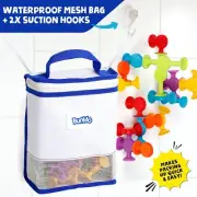 BUNMO Suction Bath Toys 24pcs | Connect, Build, Create | No Mold