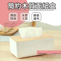 在飛比找樂天市場購物網優惠-【樂邦】簡約木質面紙盒-日式 無印風 木蓋 面紙盒 衛生紙盒